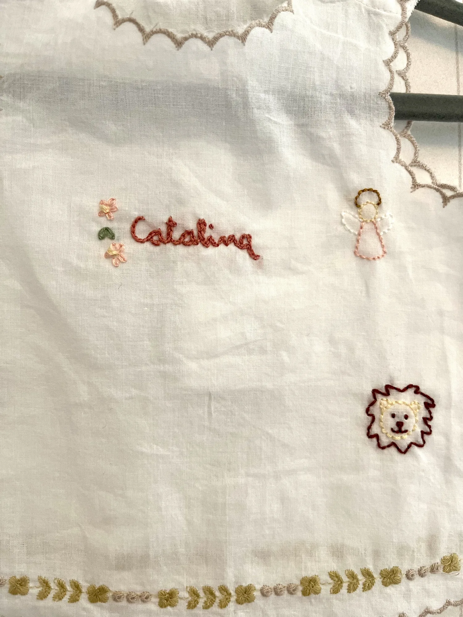 Pelele personalizado bordado — Gali Studio